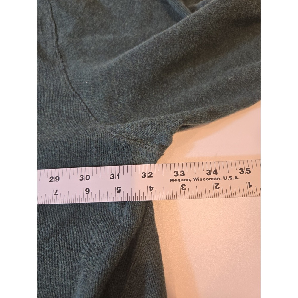 Polo Ralph Lauren Sweater Quarter Zip Estate Rib Gray Men's 3XB Flesh Pony - Picture 6 of 10